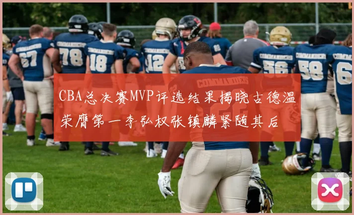 CBA总决赛MVP评选结果揭晓古德温荣膺第一李弘权张镇麟紧随其后
